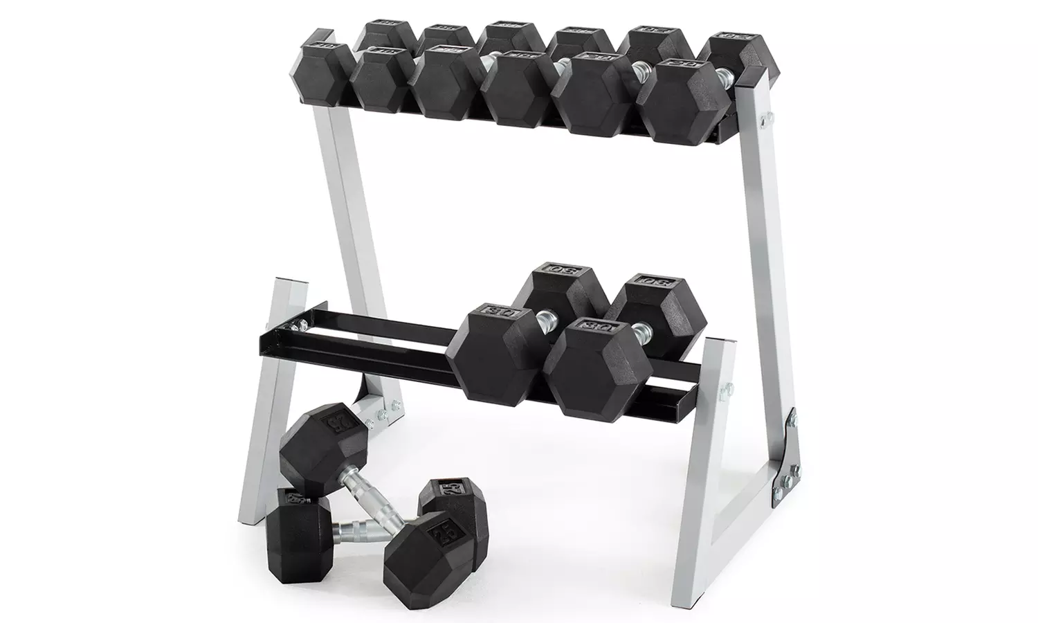 Weider 200lb. Dumbbell Kit with Rack - Primary Image