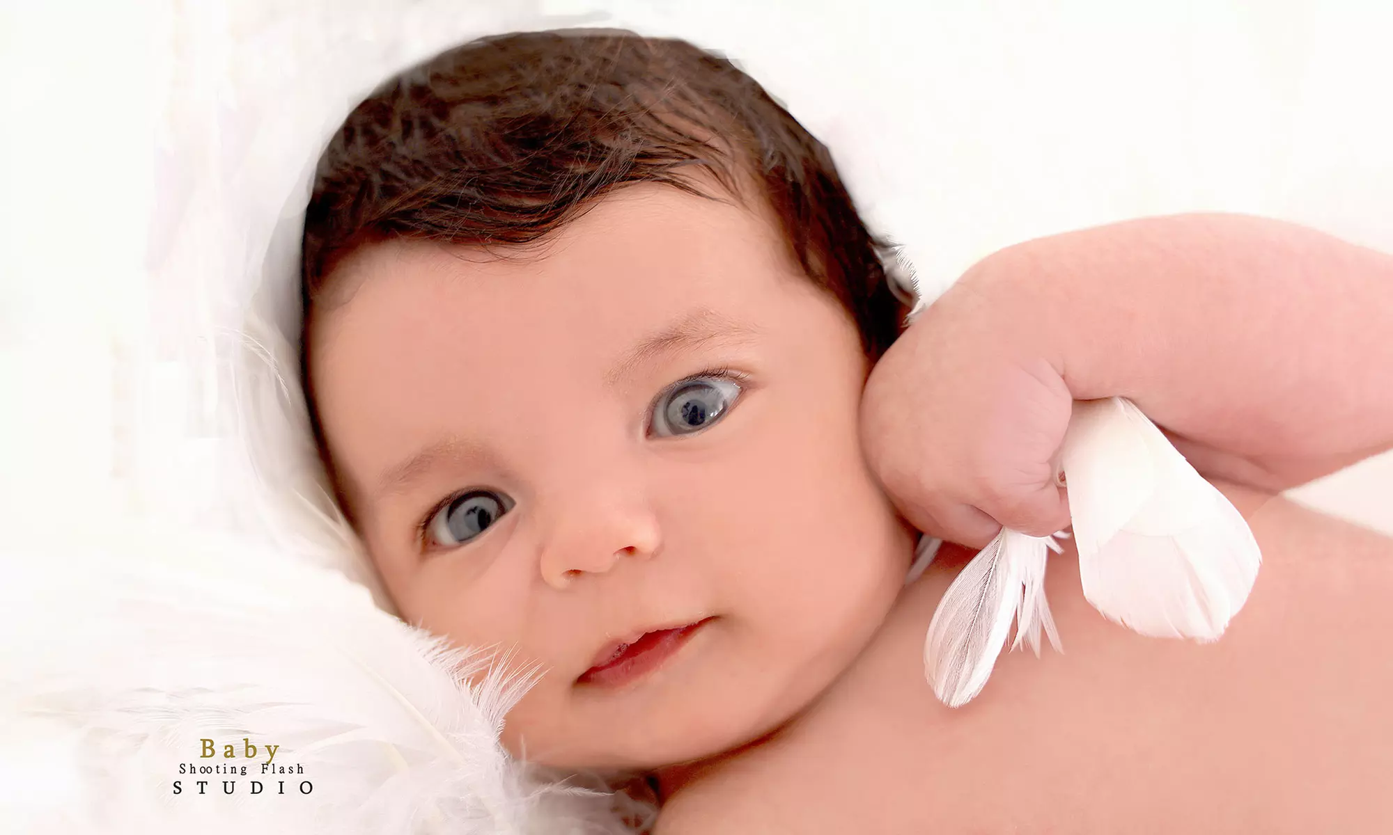 Shooting bébé concours by shooting flash