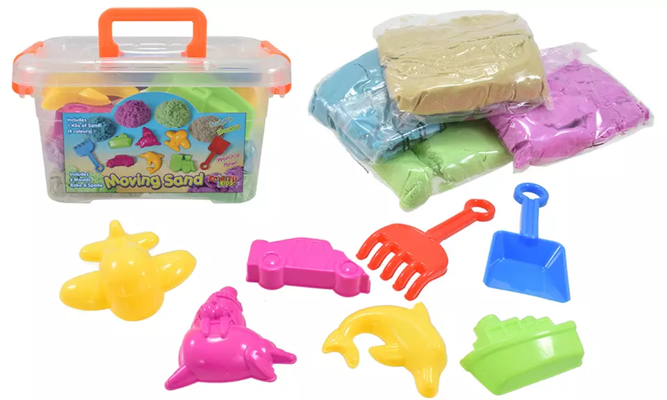 One or Two Moving Sand Cases with Accessories - Primary Image