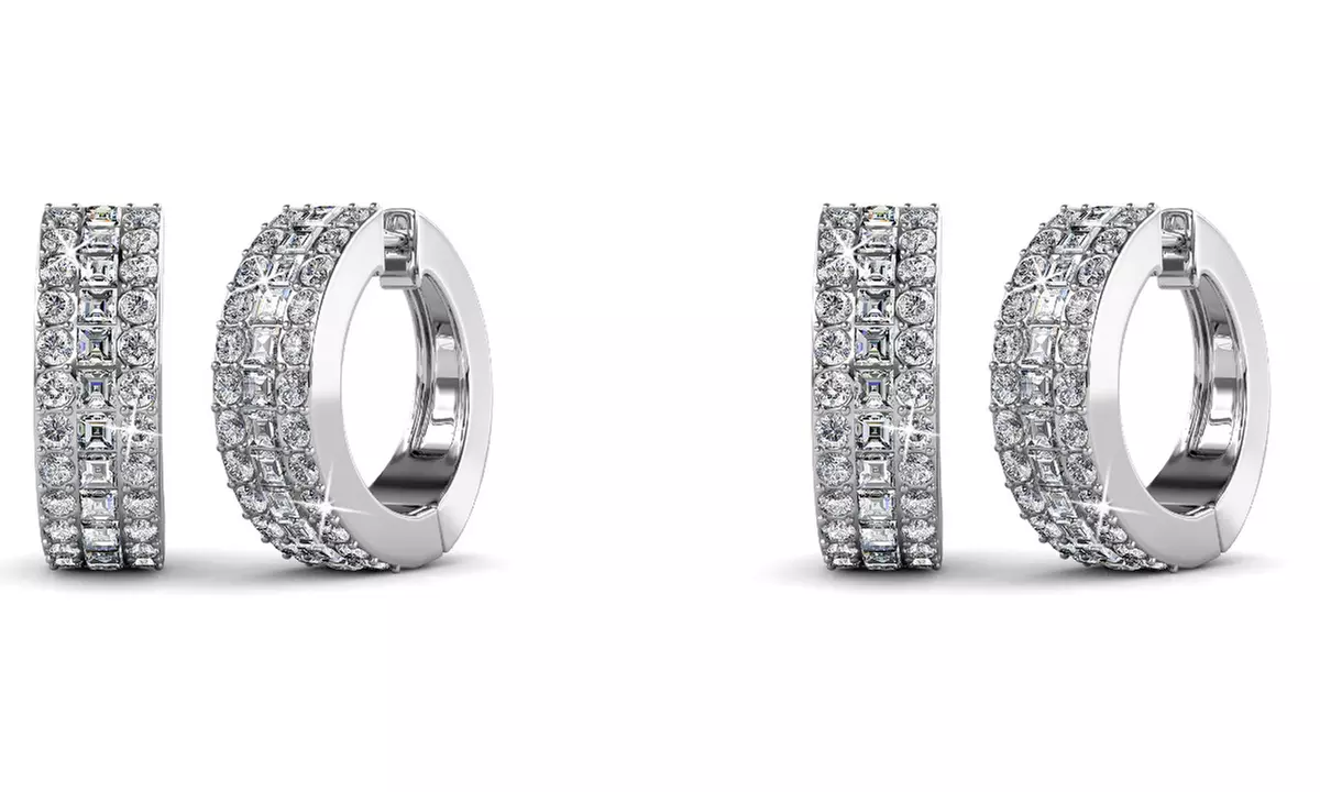 1, 2 o 3 paia di orecchini Olena con cristalli Swarovski®