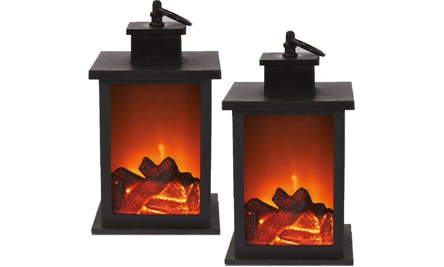 Image 5: LED Lantern or Fireplace