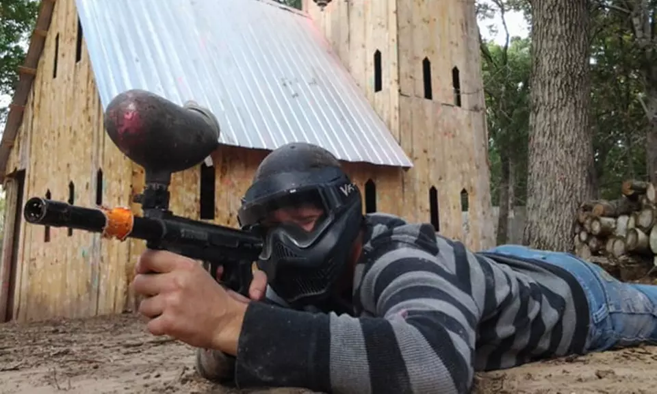 Adrenaline Rush: Nationwide Paintball Battle for Up to 5 or 10 Players