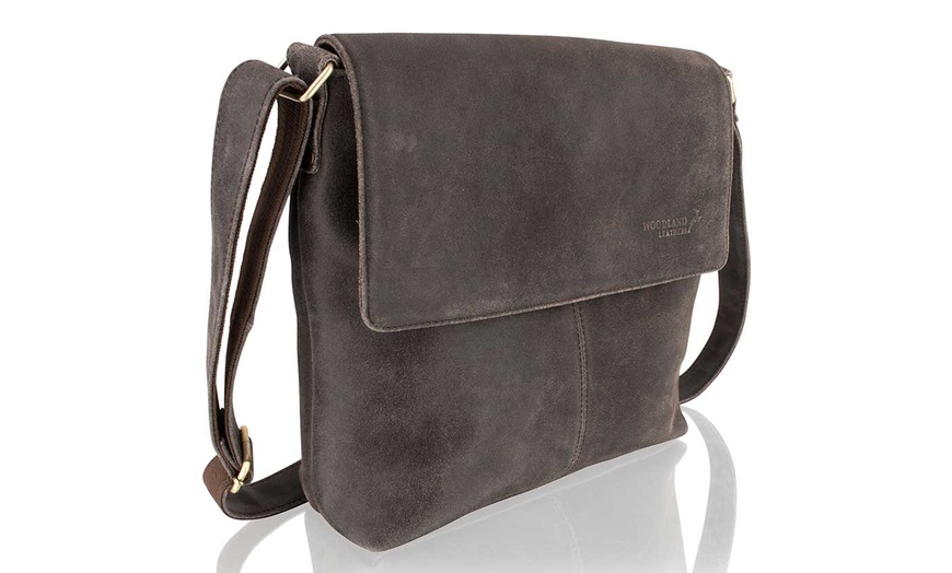 Image 2: Woodland Leathers Men's Bag