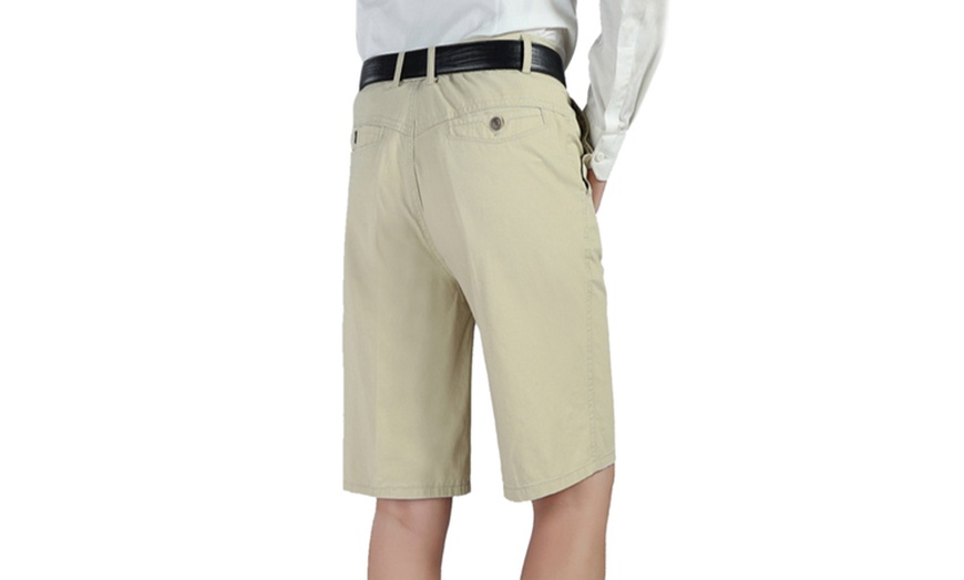 Image 11: Men's Casual Suit Shorts