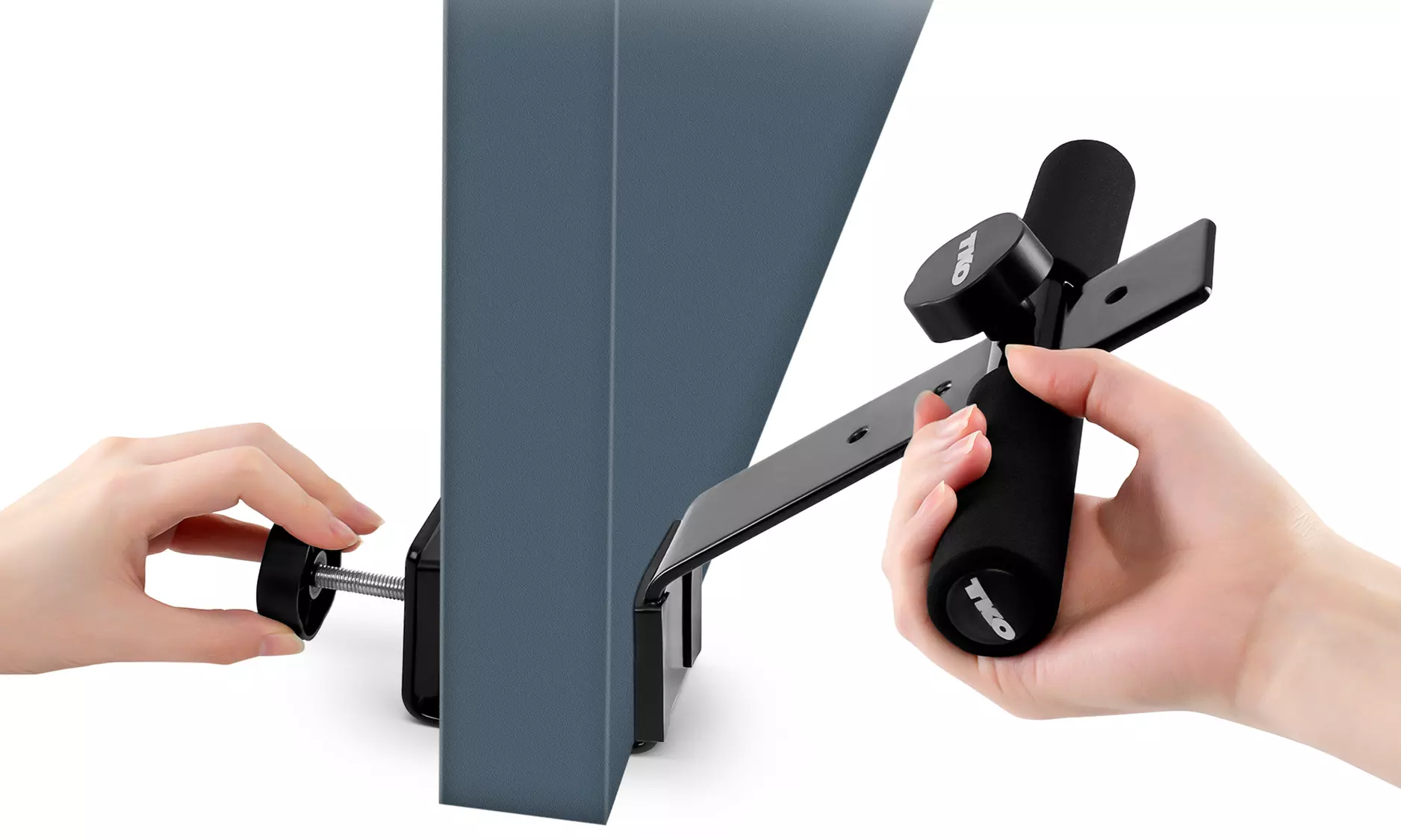 TKO Sit-Up Bar Universal Door Attachment for Ab Toning and Core Training - Second Medium