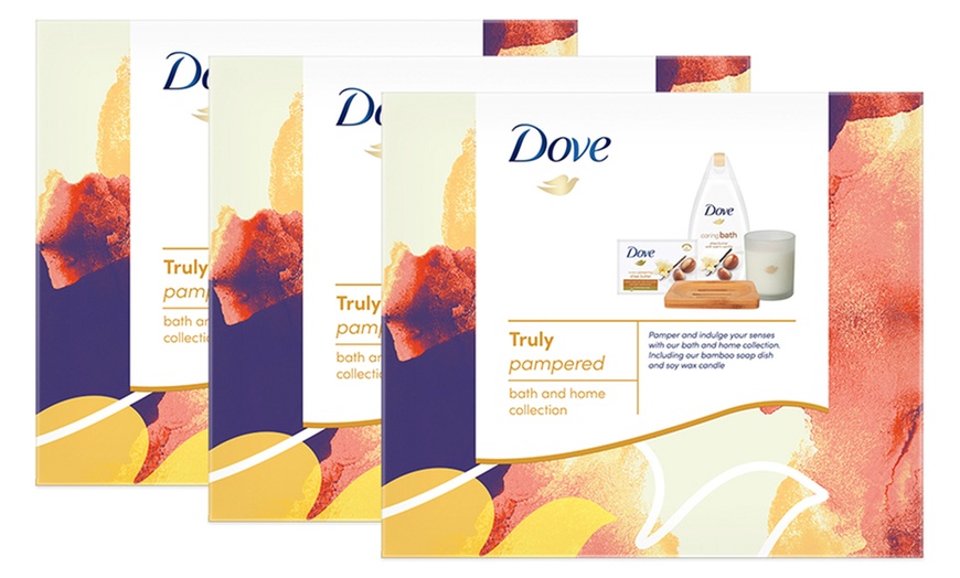 Image 7: Up to Four Dove Truly Pampered Bath and Home Collection Sets