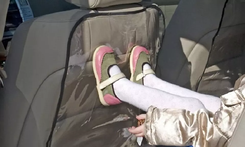 Protège-dossier arrière de voiture en PVC - Second Medium