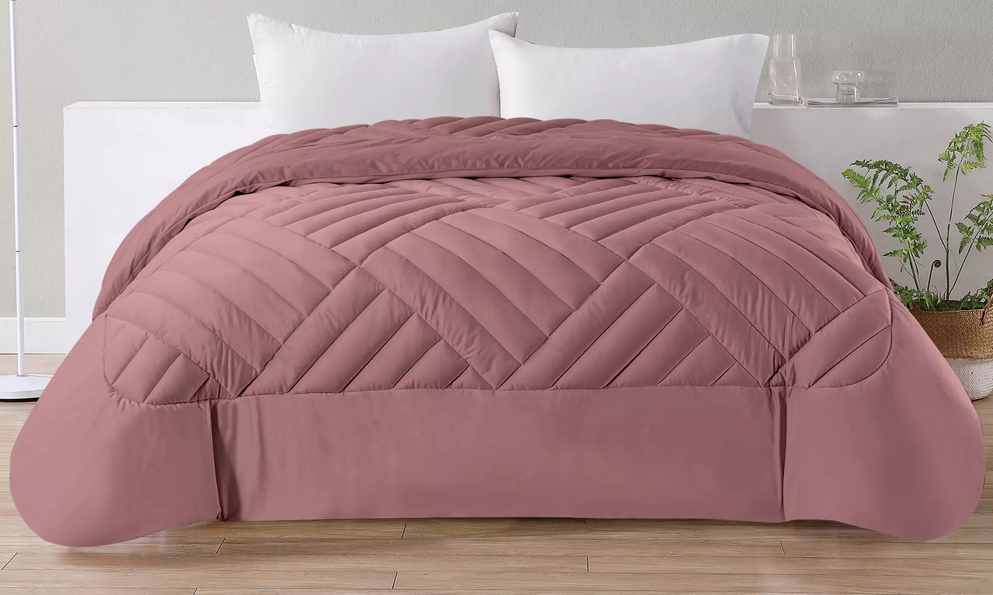 Trapunta matrimoniale in velluto