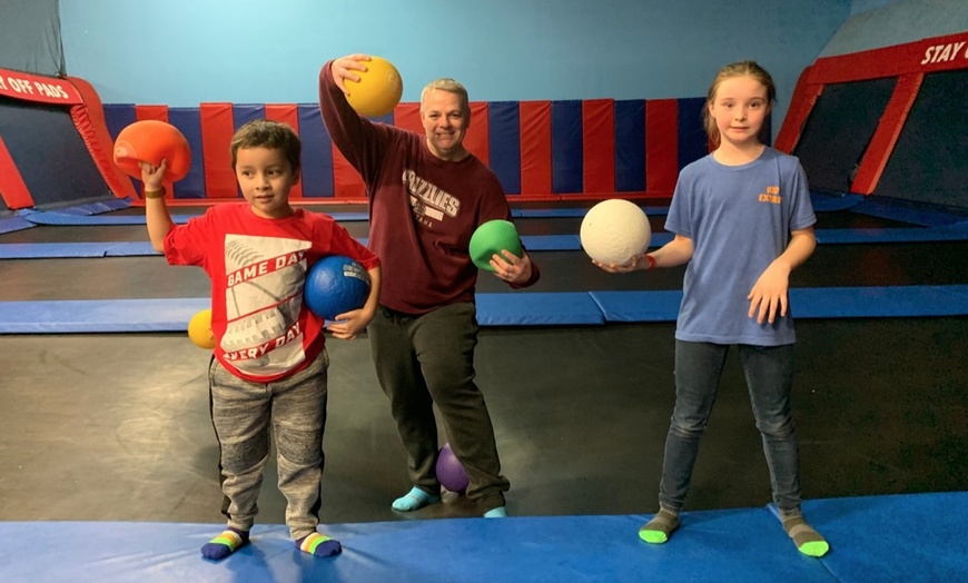 Image 8: Ninety Minute Jump Pass with Wall-to-Wall Trampolines and Inflatables!