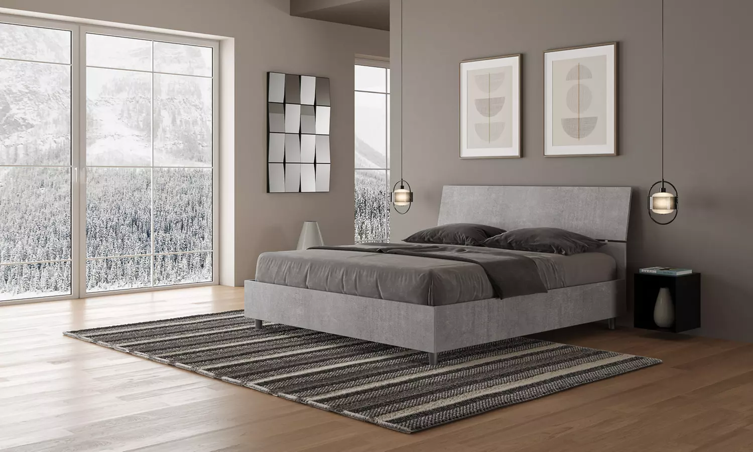 Letto matrimoniale Demas