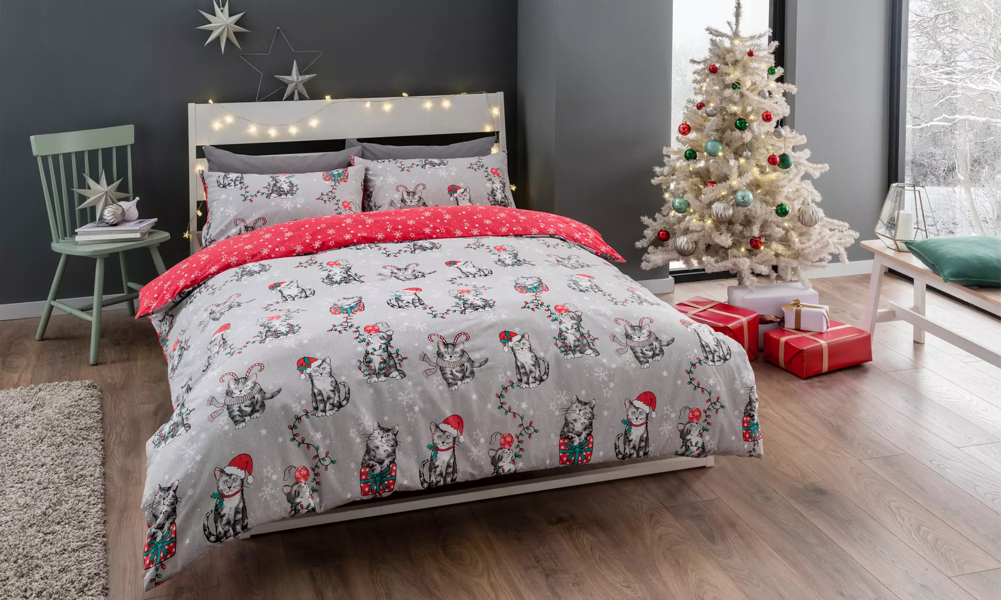 Christmas Animal Duvet Set - Primary Image