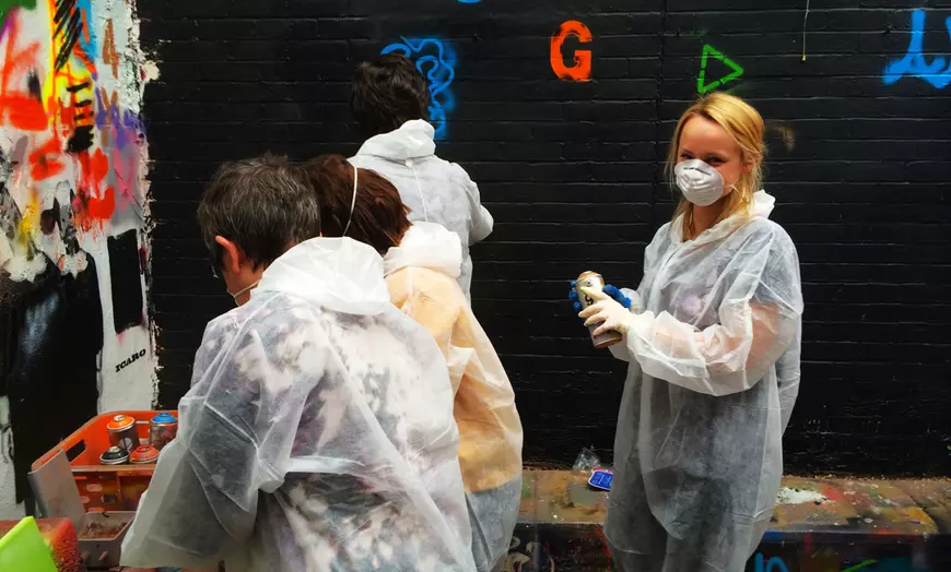 Image 5: 2-Hour Graffiti Workshop for 1, 2 or 4 - Unleash Your Inner Banksy!