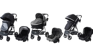 Three-in-One Deluxe All-Terrain Stroller