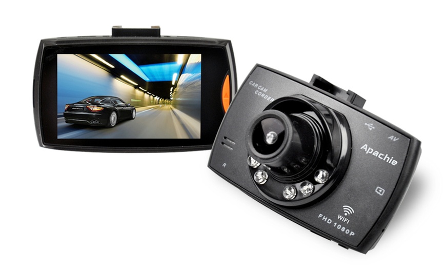 Image 3: Apachie Dual Dash Cam Full HD