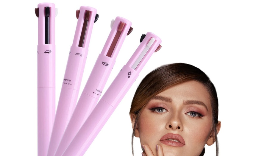 Image 1: Multifunctional Four-In-One Makeup Pen