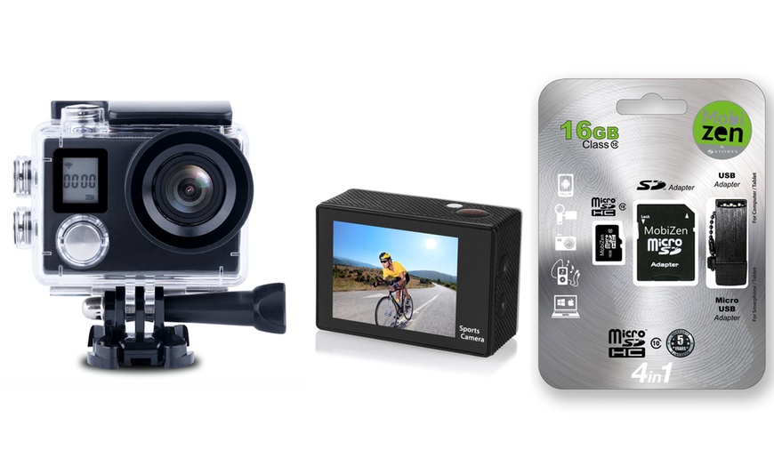 Image 9: Ultra HD 4K WiFi Action Camera