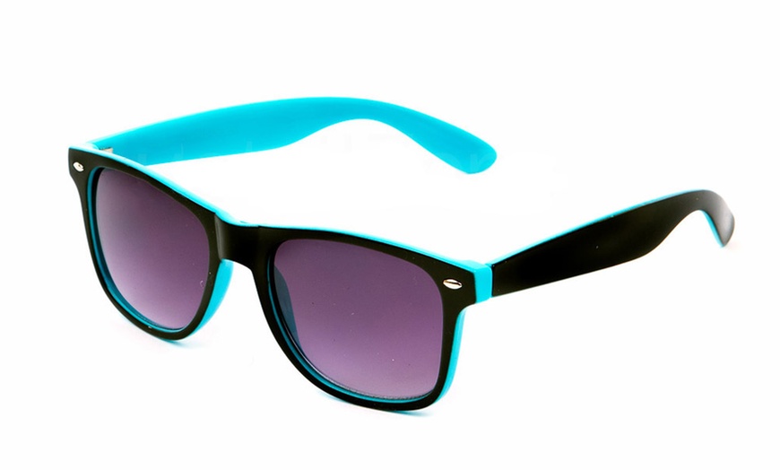 Two Tone Wayfarer Sunglasses Groupon Goods