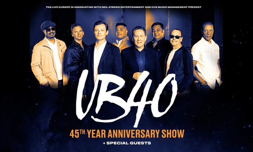 Image 1: UB40 - 45th Anniversary Tour - Standing Tickets, O2 Apollo, Manchester