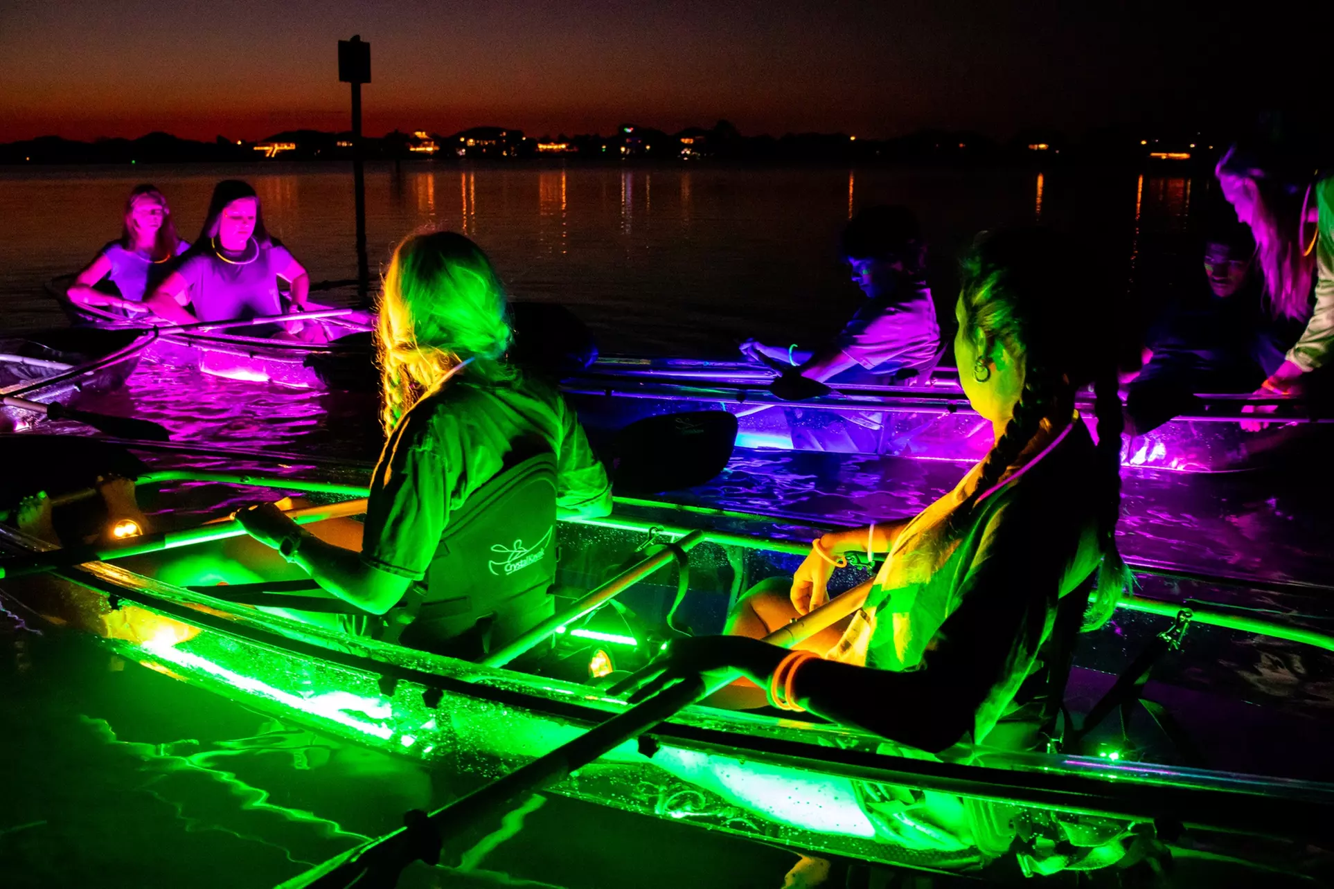 Night Time Glow Paddle - Kayaks or Paddleboard at Glow Paddle (Up to 25% Off) - Second Medium