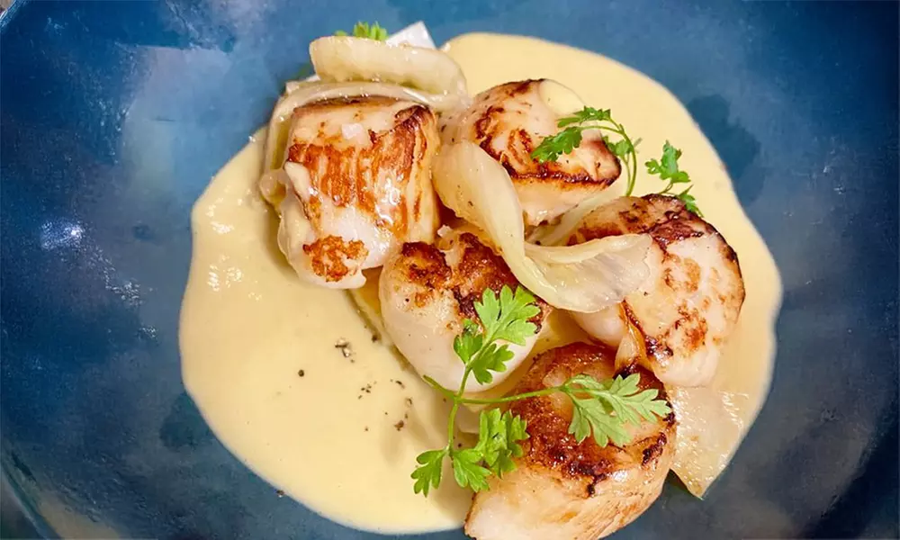 Menu Gourmand en 5 services pour 2 au restaurant Histoire sans faim