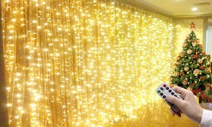 300-Piece Curtain String Lights