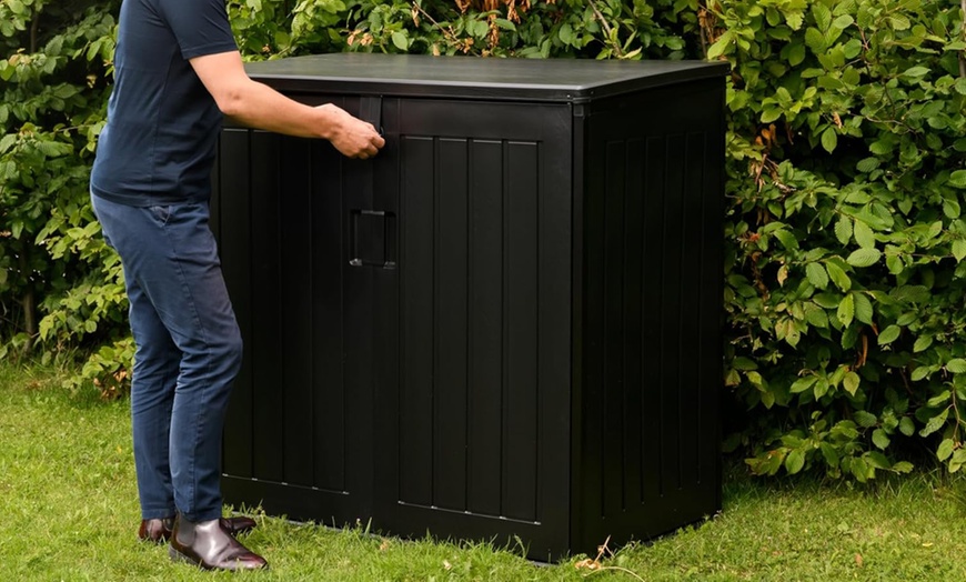 Image 3: Choice of 775L Garden Storage Box or 4ft 6'' Shed