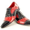 Image 7: Men's Two-Tone Patent Brogues