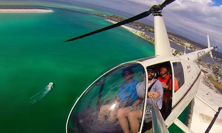 Six- or Twelve-Mile Helicopter Tour for Up to Three Passengers from Timberview Helicopters (Up to 33% Off) - Primary Image