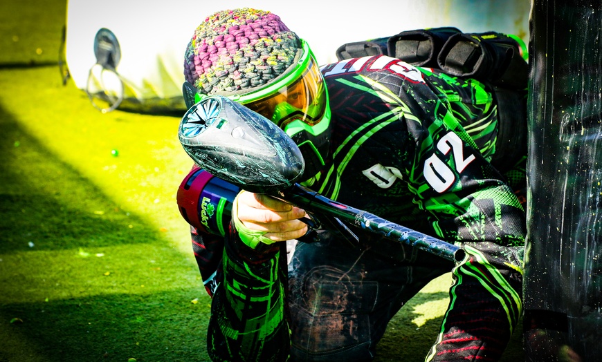 Image 3: 2 Std. Paintball In- & Outdoor