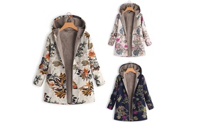  Women's Floral Print Coa... 