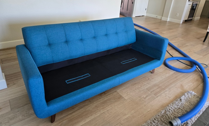 Image 1: Up to 46% Off on Upholstery Cleaning at Greenway Cleaning Solutions
