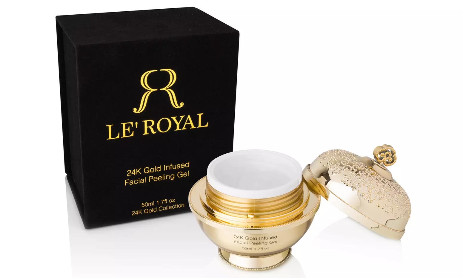 24K Gold Infused Facial Peeling Gel - Second Medium