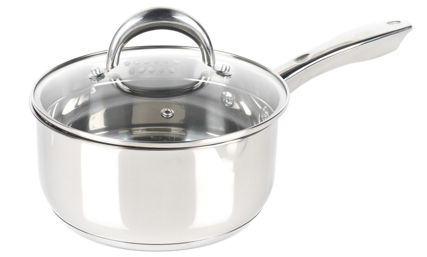 Image 10: Russell Hobbs Saucepan Set