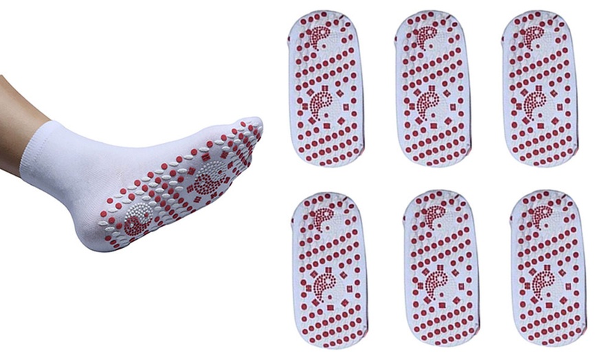 Image 12: Up to Six Pairs of Self-Heating Massage Socks