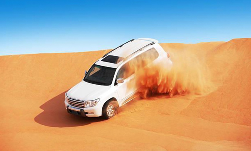 Image 2: Desert Safari w/ Centralized Van w/ Optional 30-min Quad Bike, & More