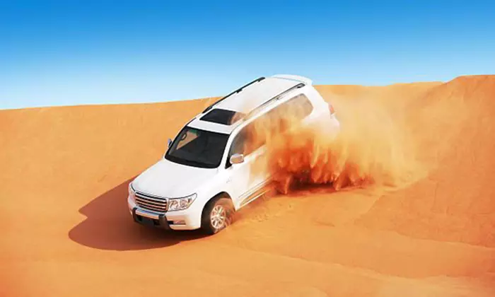 Desert Safari w/ Centralized Van w/ Optional 30-min Quad Bike, & More