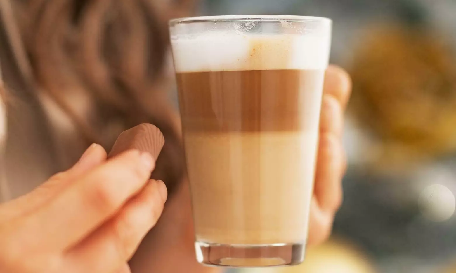 Set of Two Cafe Latte Glasses 240ml - Second Medium