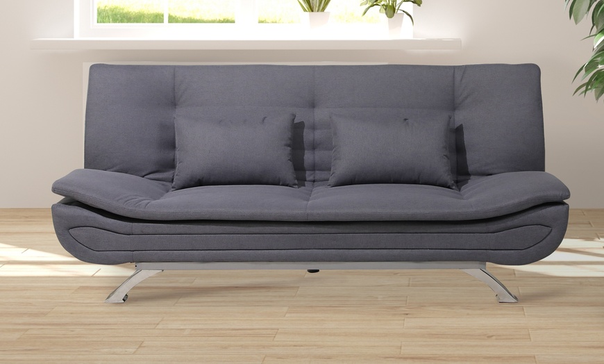 Image 2: Multi-Functional Convertible Sofa Bed 