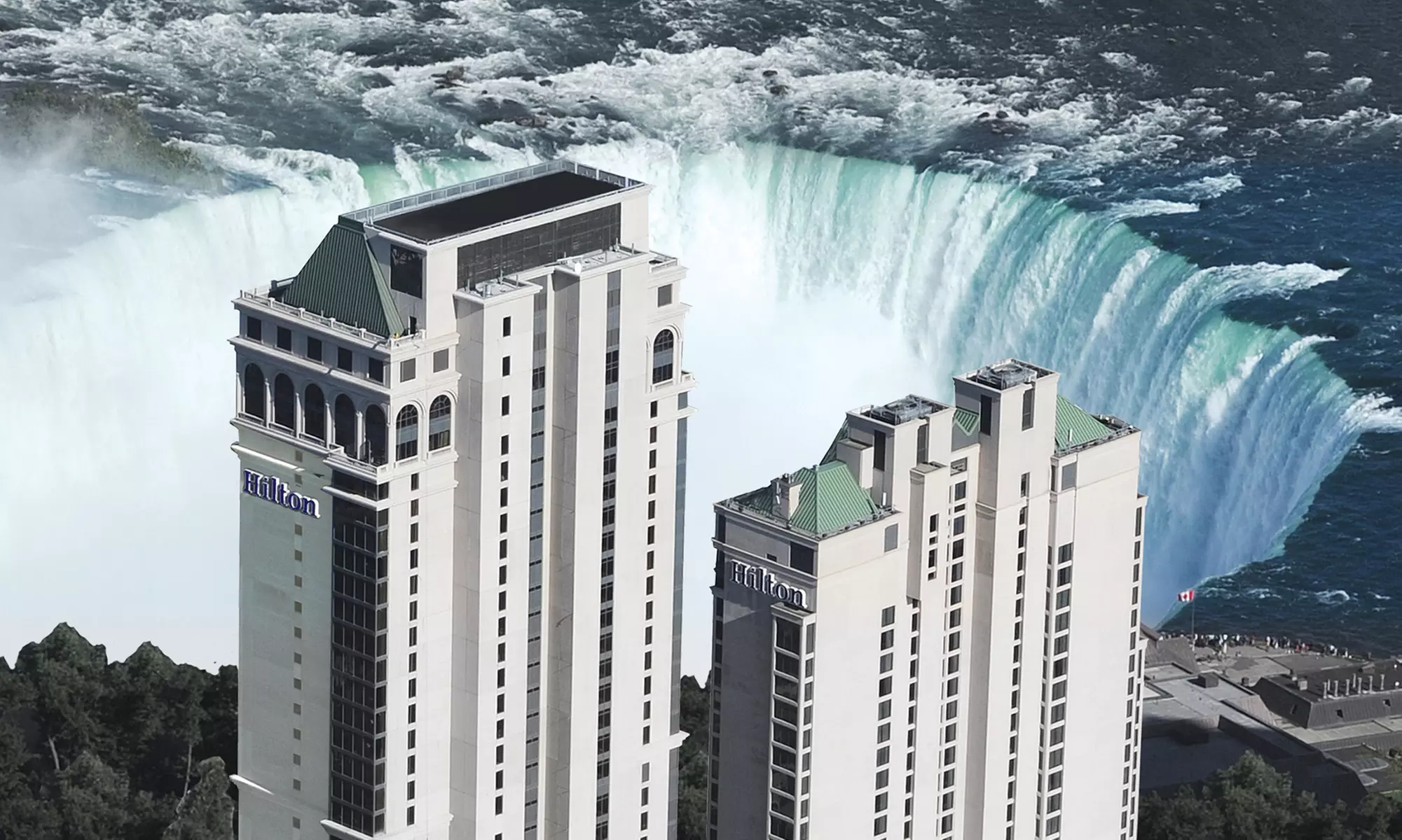 Stay with Wine-and-Dine Package at Hilton Niagara Falls/Fallsview Hotel & Suites in Ontario. Dates into June. - Primary Image