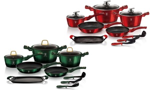 Berlinger Haus Metallic Shine Cookware Set with Grill