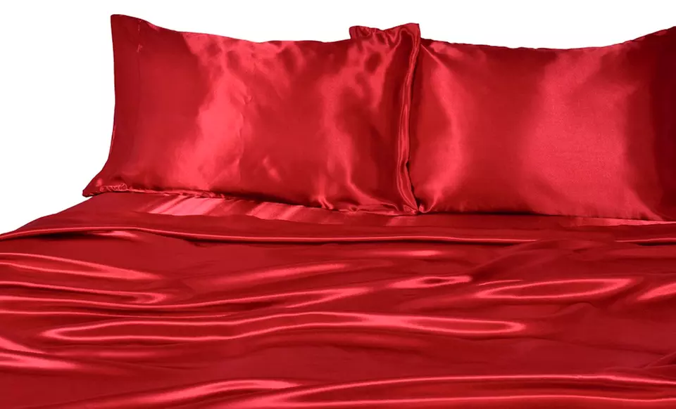 Luxury Satin Sheet Sets - Primary Image