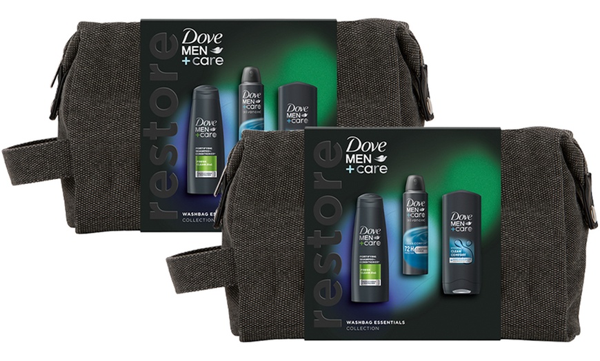 Image 5: Dove Men +Care Restore Essentials Washbag Collection Gift Set for Him