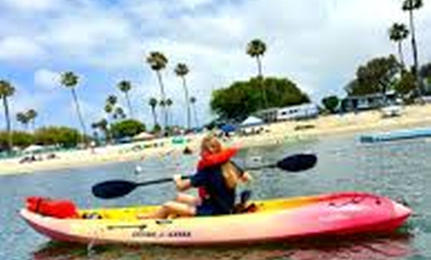 Image 6: OverWater Kayak Rentals on Mission Bay