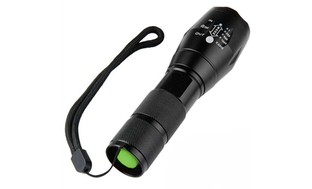 Water-Resistant Rechargeable LED Flashlight