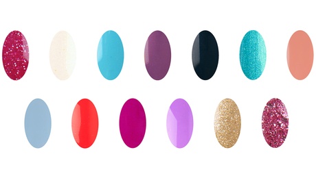 5, 10 o 15 smalti semipermanenti LCI Cosmetics in colori assortiti