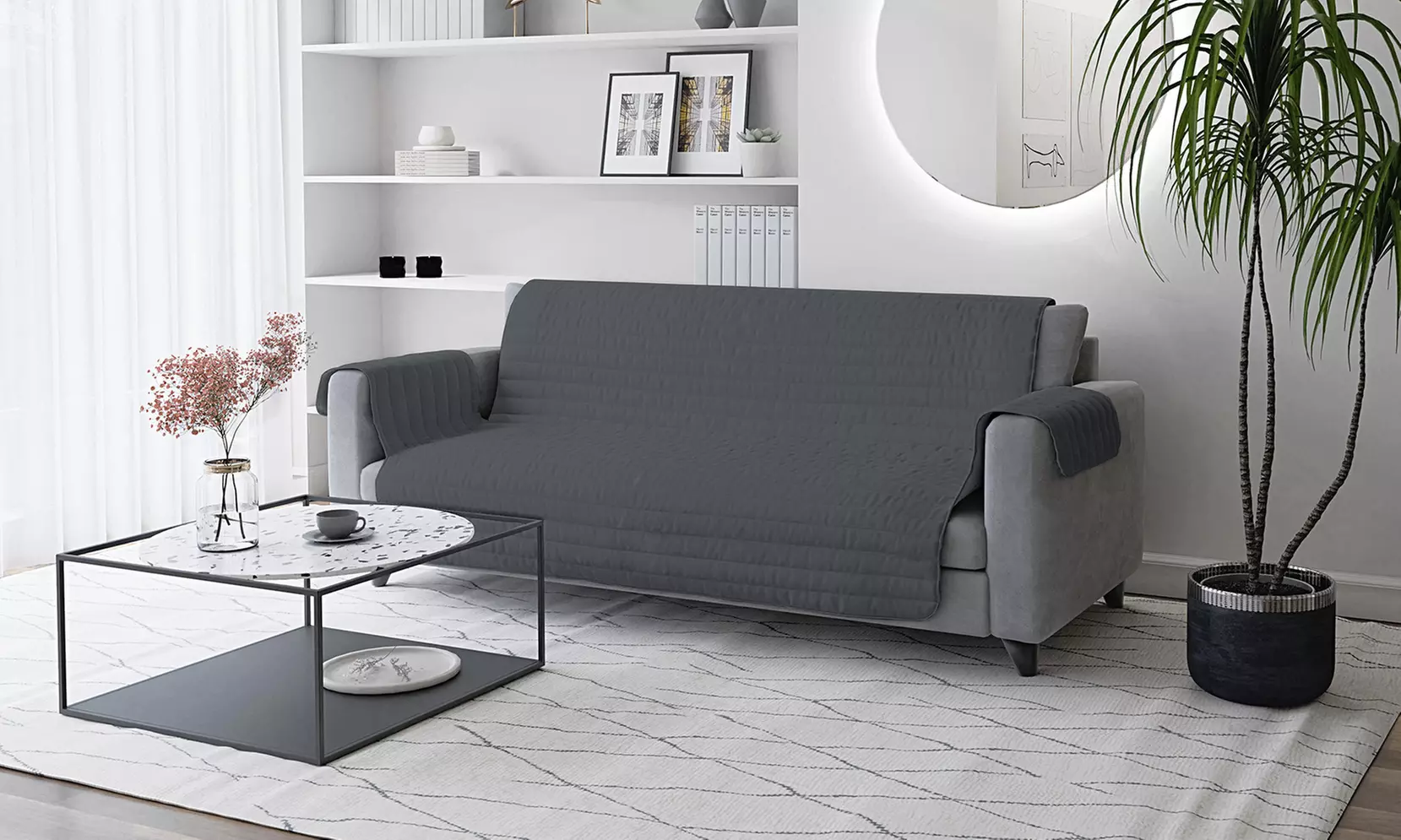 Wasserabweisender Sofabezug in verschiedenen Größen und Farben