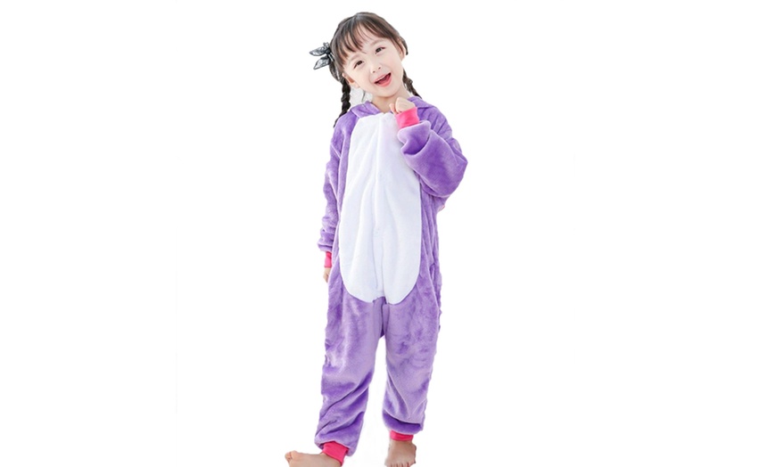 Image 11: Kids' Unicorn Onesie