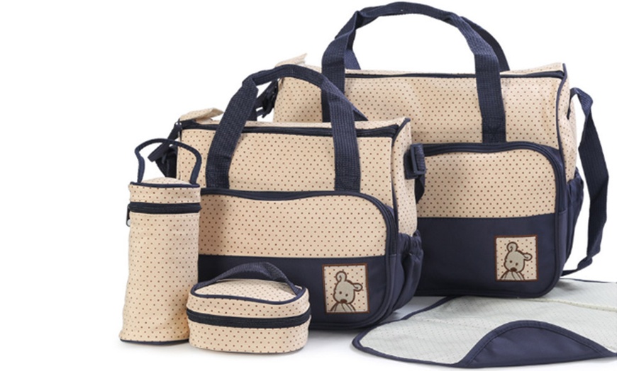 Image 4: Five-in-One Baby Bag Set