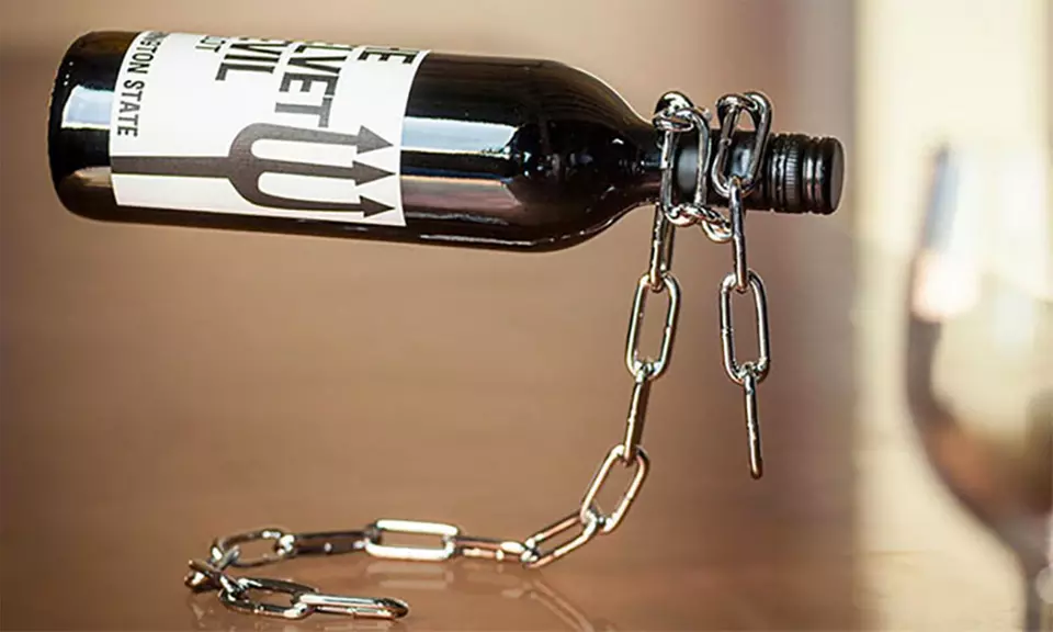 1x oder 2x magische Flaschen-Halter-Kette - Primary Image