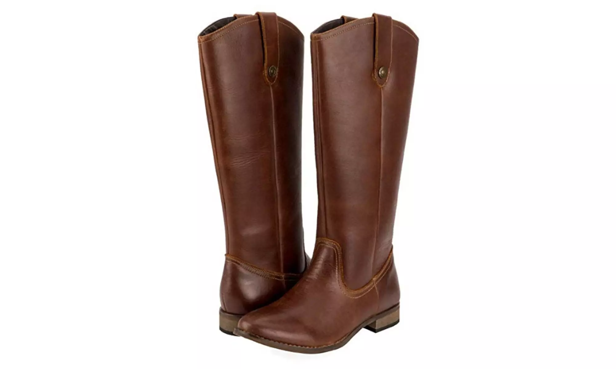Bottes plates en cuir - Second Medium